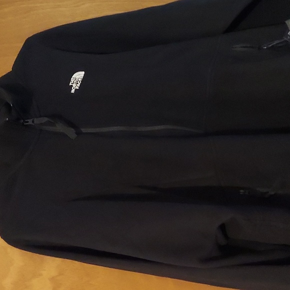 The North Face TKA Attitude 1/4 Zip Fleece (TNF Black) Men's Clothing - Picture 2 of 4